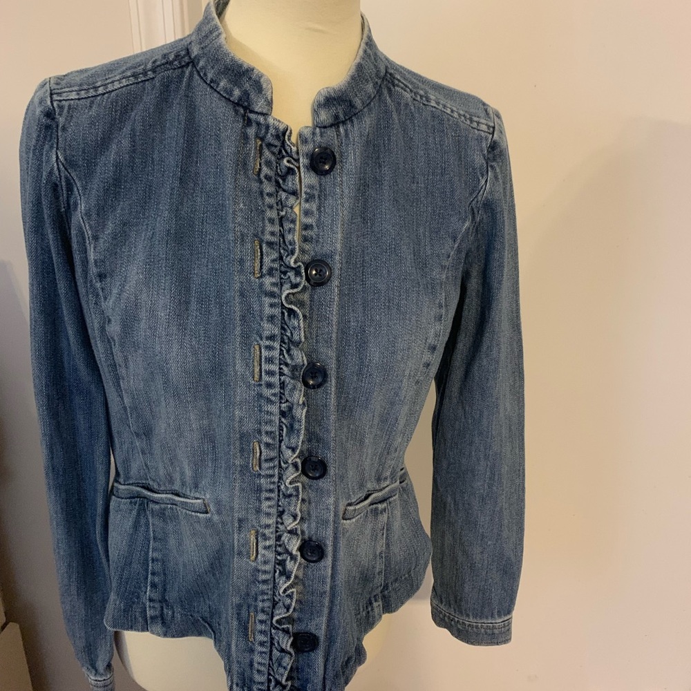 🚩 by NYC, Ladies Denim Jean Jacket Size M